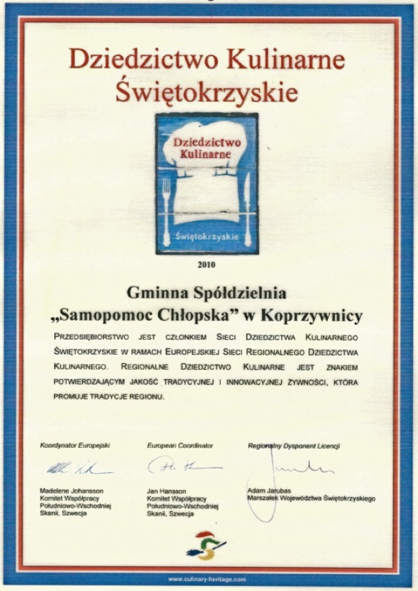 Dziedzictwo Kulinarne Świętokrzyskie